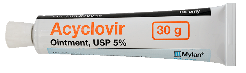 acyclovir cream for cold sores