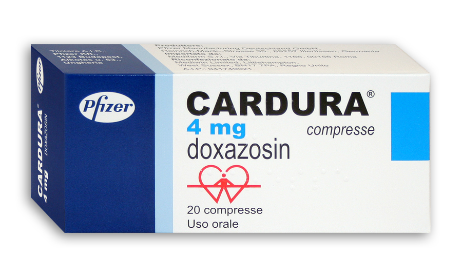 doxazosin cardura is what drug class