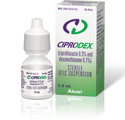 Ciprodex (Generic Ciprofloxacin and Dexamethasone Otic) - Prescriptiongiant