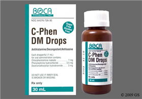 C Phen Dm Drops Dosage Chart