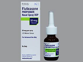 fluticasone nasal spray brand name