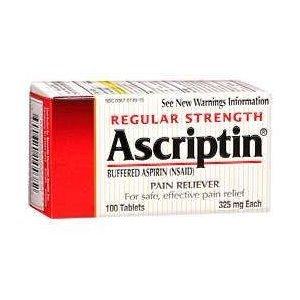 Ascriptin Generic Aspirin Prescriptiongiant