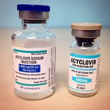 can you take acyclovir with antibiotics